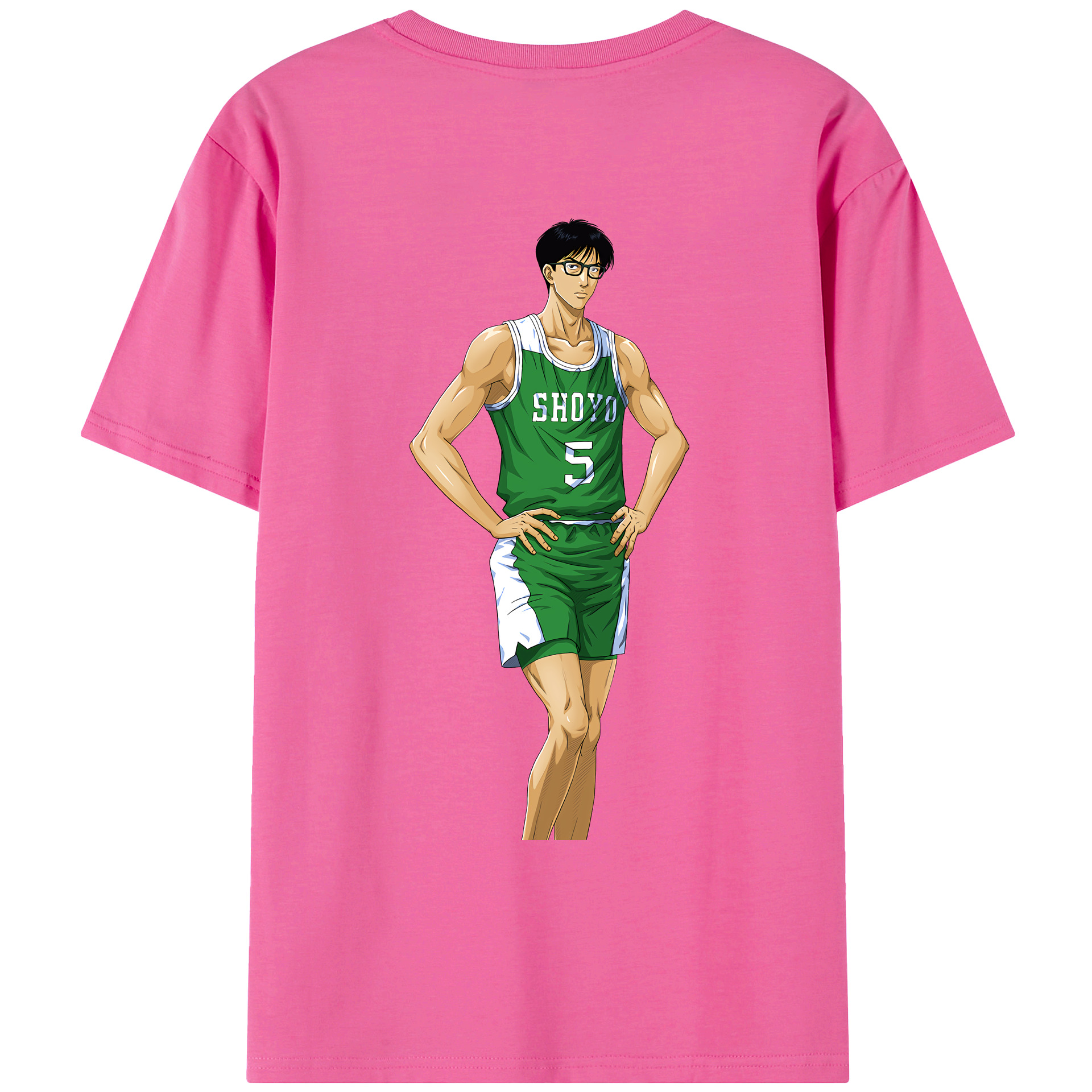 SLAM DUNK／スラムダンク レディース半袖Tシャツ(バックプリント)